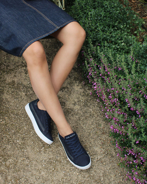 Navy blue trainers womens online