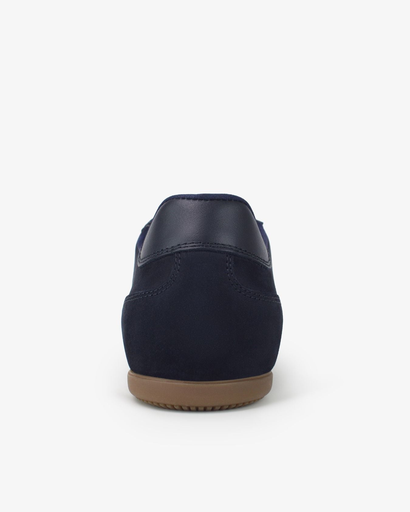 Iris Low Top Trainers - Midnight Blue Nubuck Leather