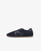 Iris Low Top Trainers - Midnight Blue Nubuck Leather