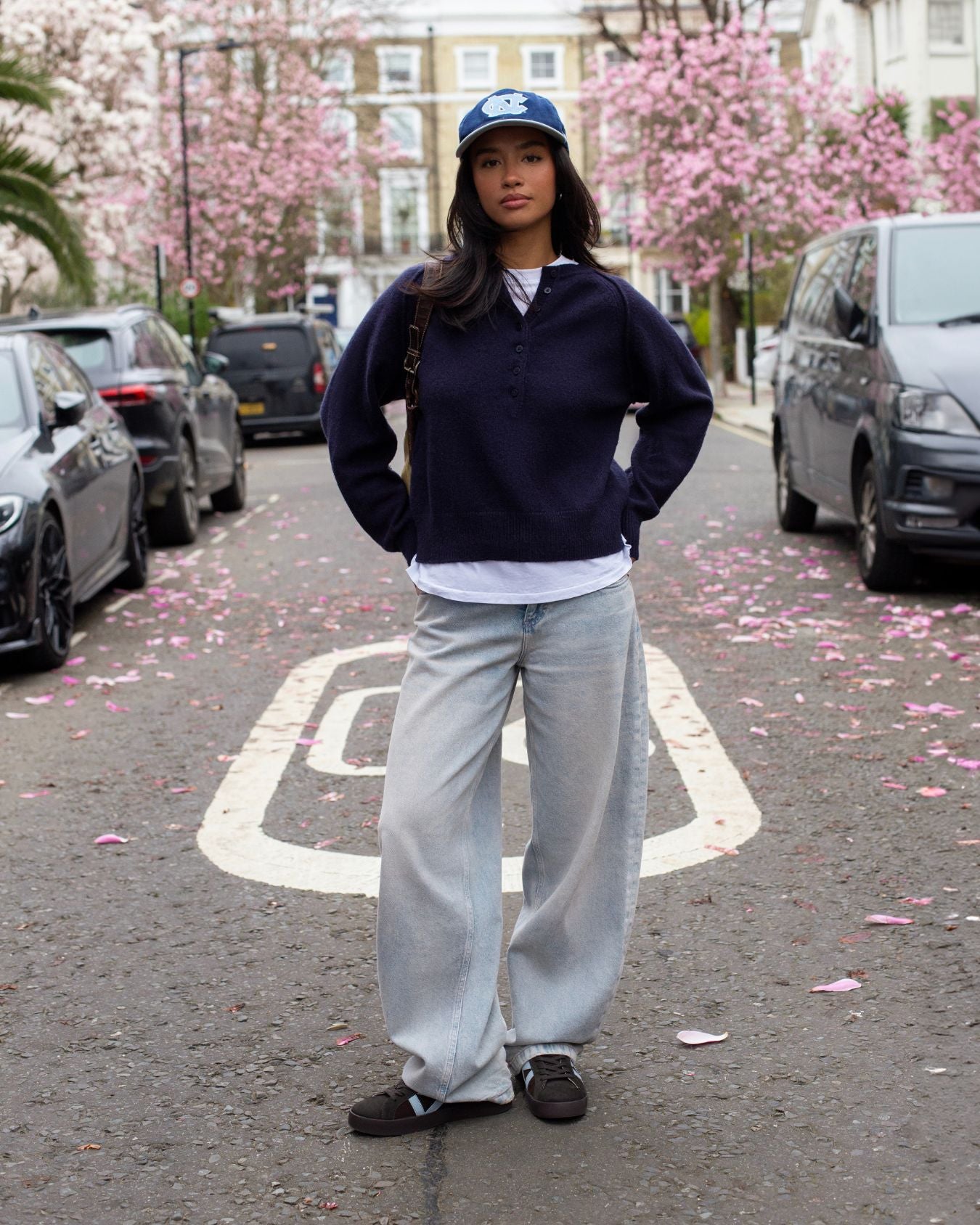 Nyx 02 Low Top Trainers - Chocolate Brown Suede & Sky Blue Nubuck Leather