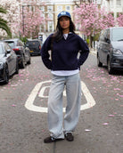 Nyx 02 Low Top Trainers - Chocolate Brown Suede & Sky Blue Nubuck Leather