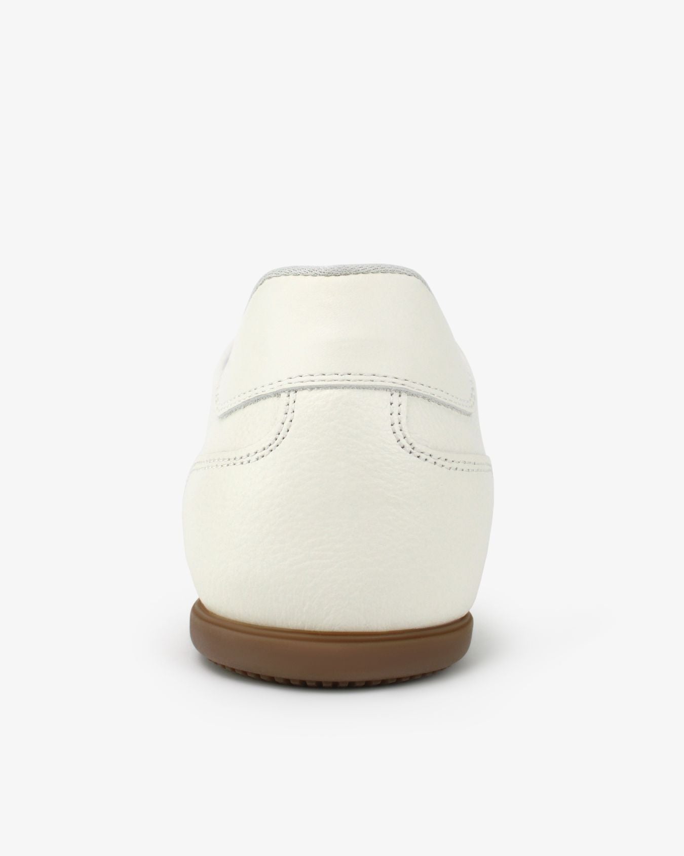 Iris Low Top Trainers - Stone Pebbled Leather