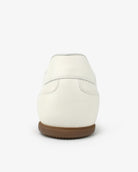 Iris Low Top Trainers - Stone Pebbled Leather