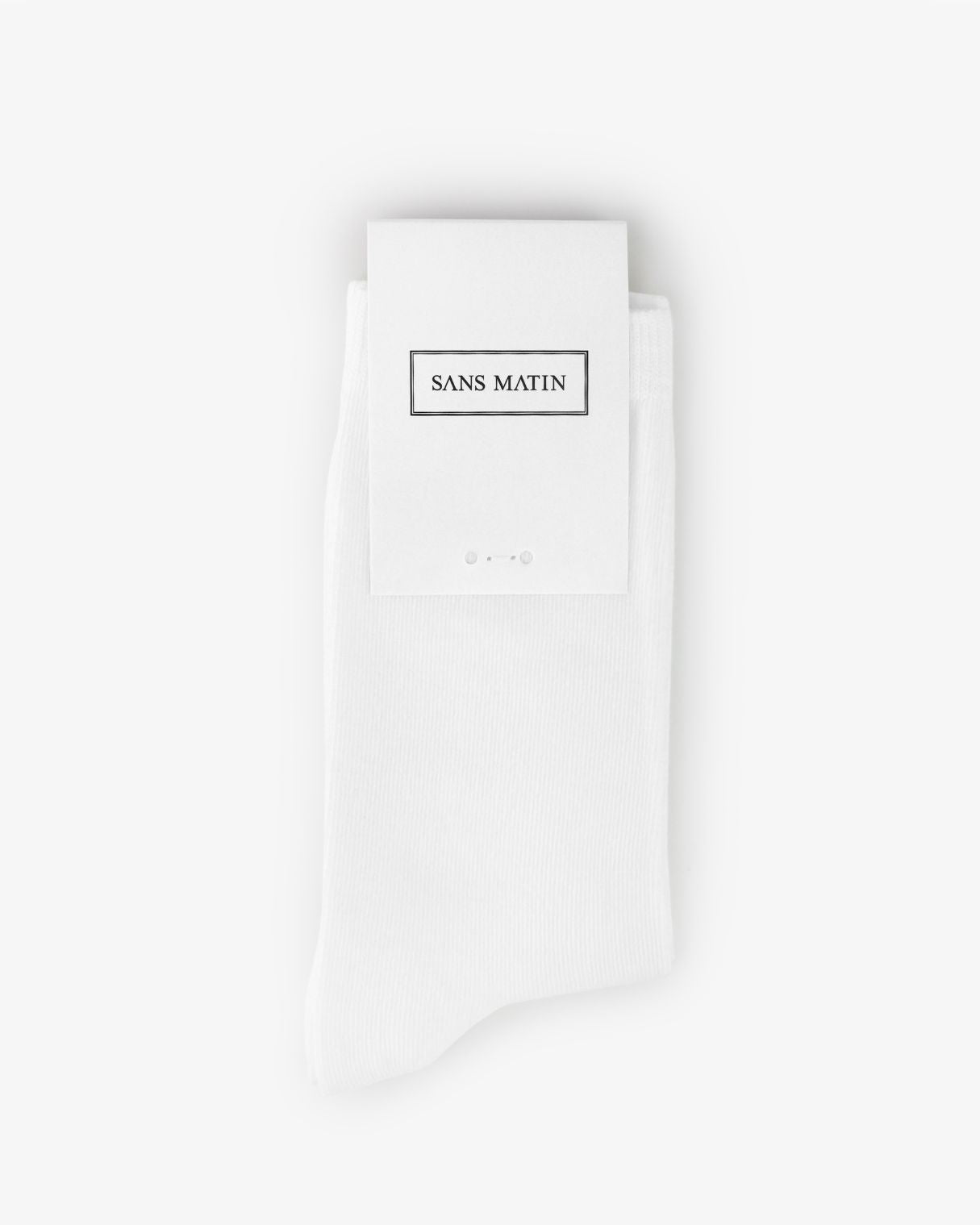 Organic Cotton Socks - White