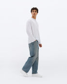 Olympus Low Top Trainers - White Leather