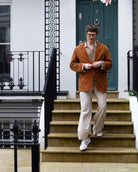 Nyx 01 Low Top Trainers - Pale Taupe Suede & Teal Green Nubuck Leather