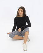 Iris Low Top Trainers - Stone Pebbled Leather