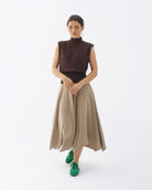 Iris Low Top Trainers - Jade Green Suede & Leather