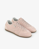 Iris Low Top Trainers - Ballet Pink Nubuck Leather