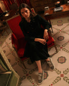 AW25 Limited Edition Olympus Low Top Trainers - Olive Green Suede & Silver Leather