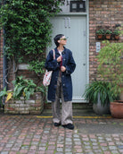 Gaia Platform Trainers - Black Nubuck Leather