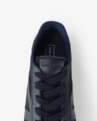 Iris Low Top Trainers - Midnight Blue Nubuck Leather