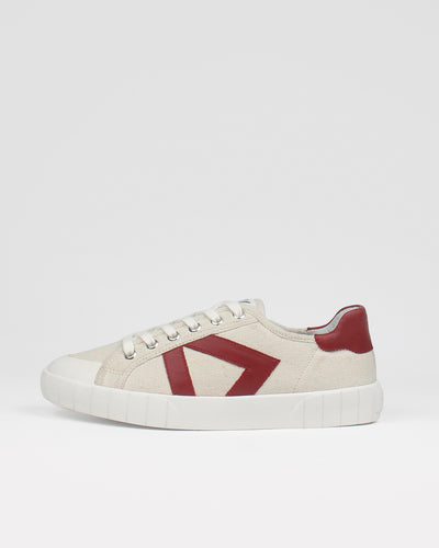The Helios Beige/Red