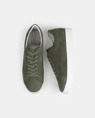AW25 Limited Edition Olympus Low Top Trainers - Khaki Nubuck Leather