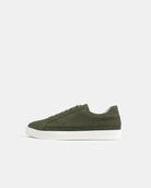 AW25 Limited Edition Olympus Low Top Trainers - Khaki Nubuck Leather