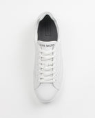 Olympus Low Top Trainers - White Leather