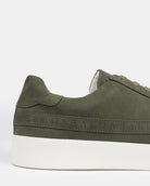 AW25 Limited Edition Olympus Low Top Trainers - Khaki Nubuck Leather