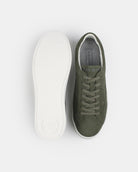 AW25 Limited Edition Olympus Low Top Trainers - Khaki Nubuck Leather
