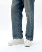 Olympus Low Top Trainers - White Leather